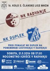 NK Radvanje - NK Duplek
